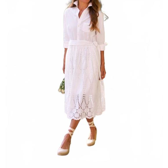 FRANK & EILEEN Dresses & Skirts - NEW FRANK & EILEEN grace dress in white eyelet